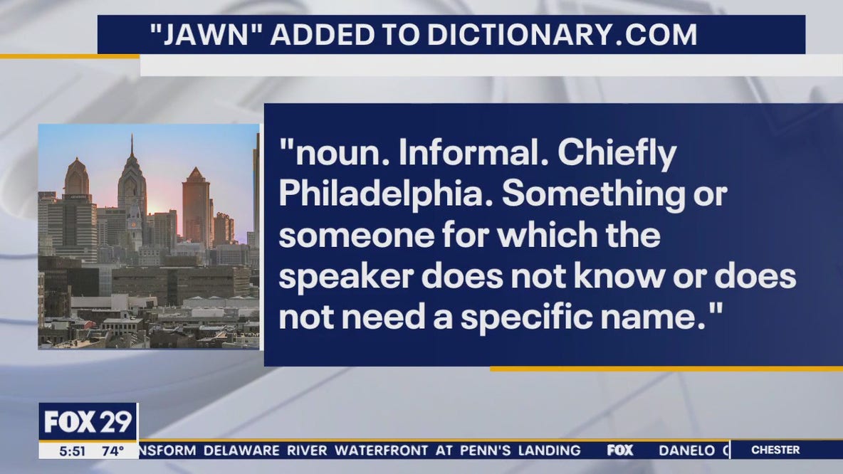 'Jawn' added to Dictionary.com